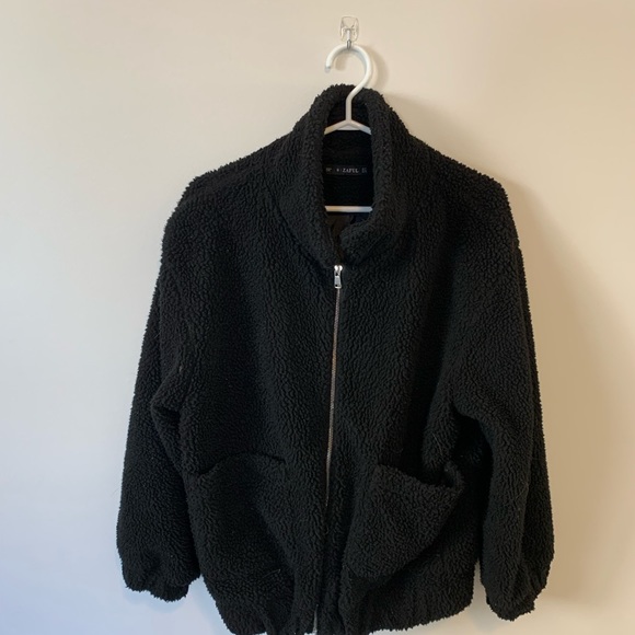 💜 2 for $30 / Black Teddy Bear Coat - Picture 2 of 4